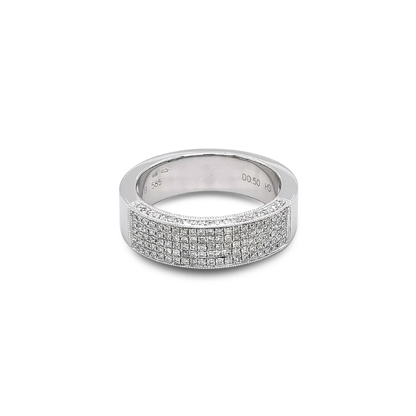 Gold Ring with Diamonds
