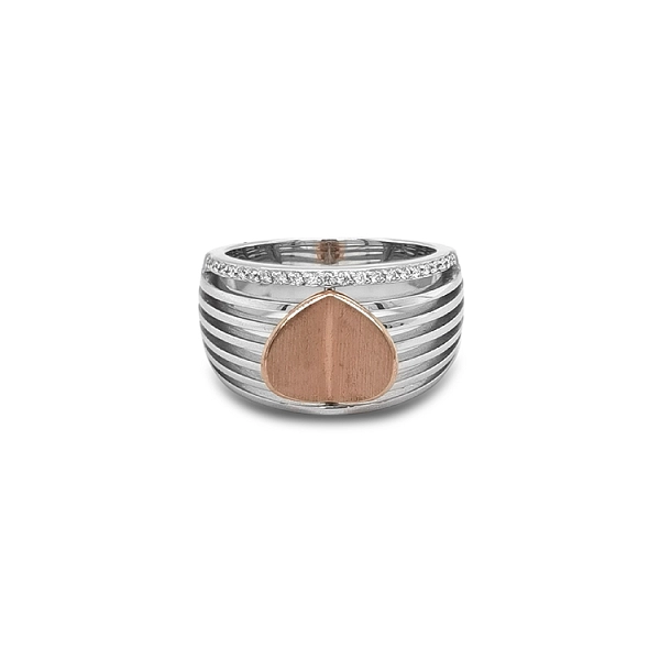 Gold Ring with Diamonds