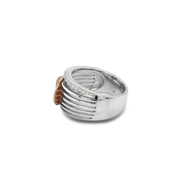 Gold Ring with Diamonds