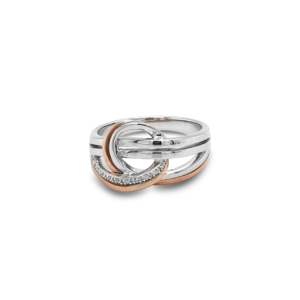 Gold Ring with Diamonds