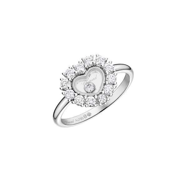 Gold Ring Chopard Happy Diamonds 82A616-1111