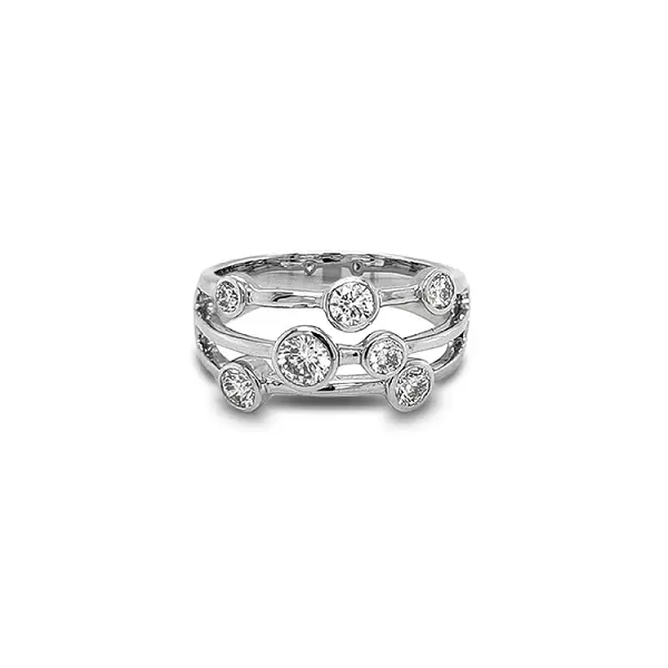 Gold Ring with Diamonds