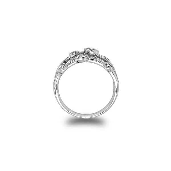 Gold Ring with Diamonds