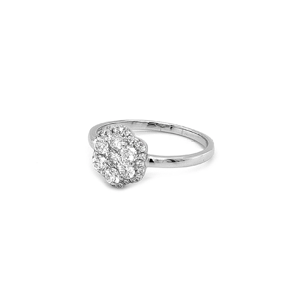 Gold Ring with Diamonds