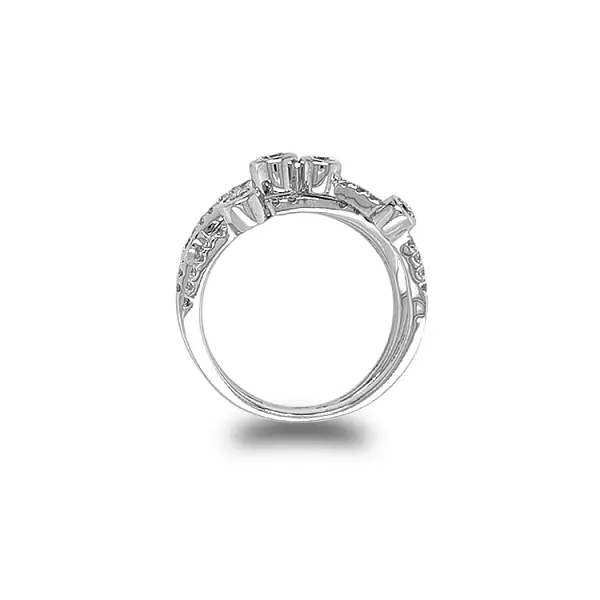 Gold Ring with Diamonds