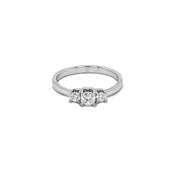 Gold Ring with Diamonds
