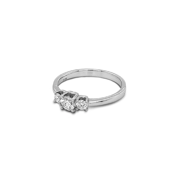 Gold Ring with Diamonds