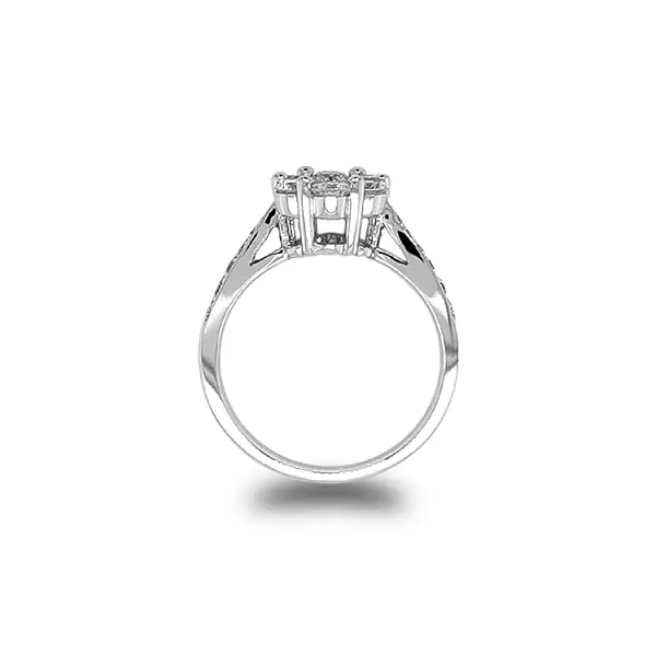 Gold Ring with Diamonds