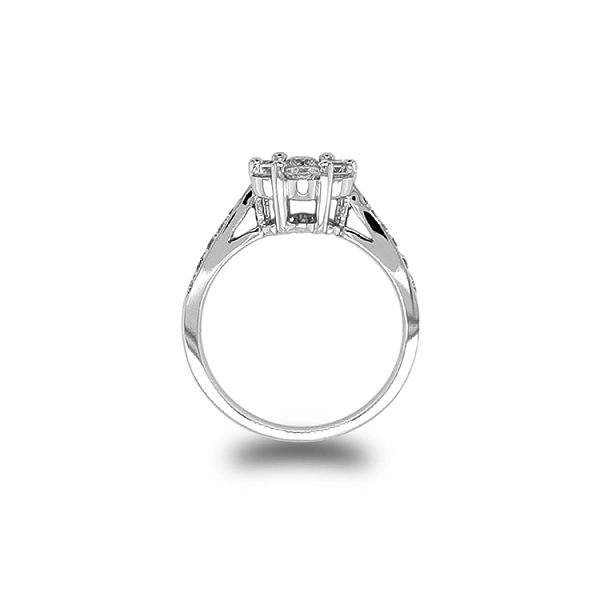 Gold Ring with Diamonds
