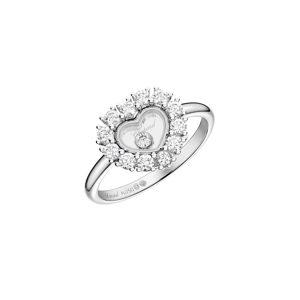 Gold Ring Chopard Happy Diamonds 82A616-1110