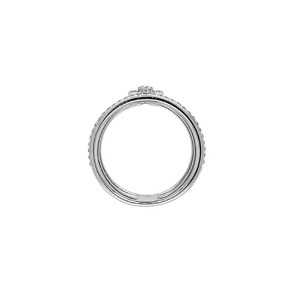 Gold Ring with Diamonds