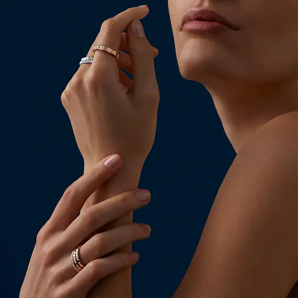 Gold Ring Chopard Ice Cube 827702-5259