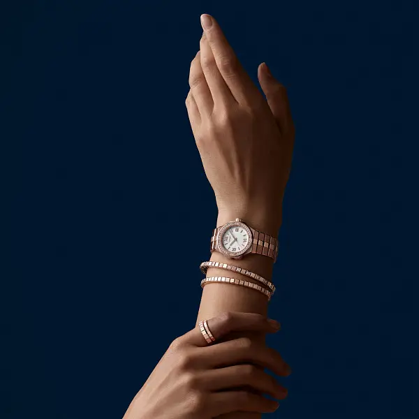 Gold Ring Chopard Ice Cube