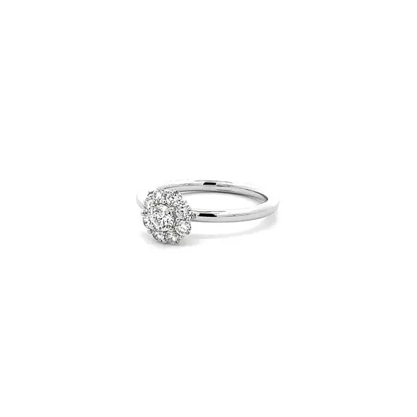 Gold Ring with Diamonds