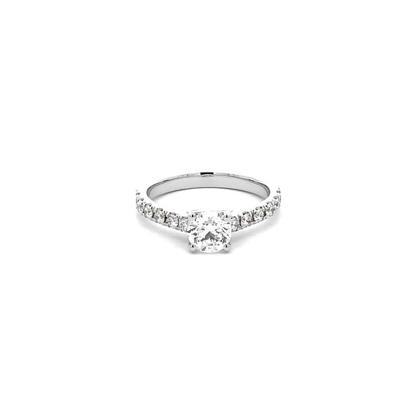Gold Engagement Ring Diamonds