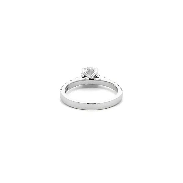 Gold Engagement Ring Diamonds