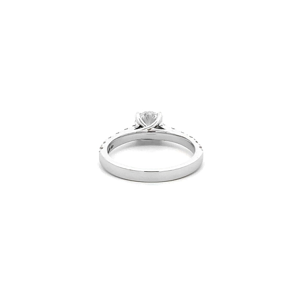 Gold Engagement Ring Diamonds