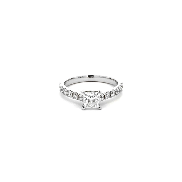 Gold Engagement Ring Diamonds