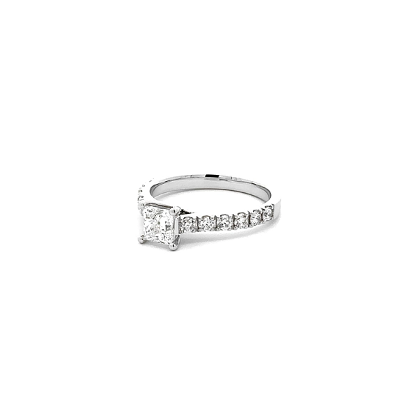 Gold Engagement Ring Diamonds