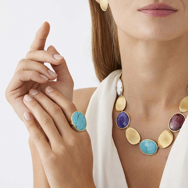 Gold Marco Bicego Lunaria Ring AB564 TUM01 Y