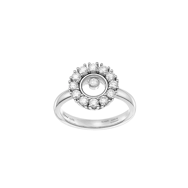 Gold Ring Chopard Happy Diamonds 82A609-1111