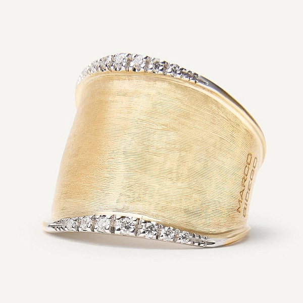 Gold Marco Bicego Lunaria AB551 B YW Q6 Ring