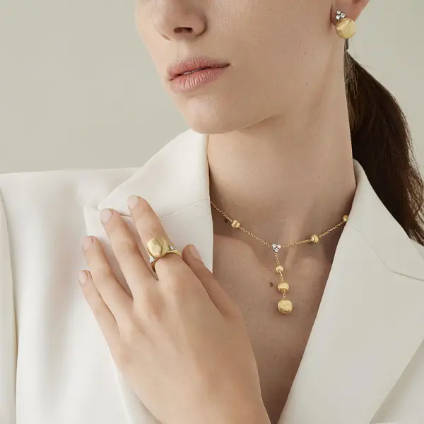 Gold Marco Bicego Africa AB655 B YW Q6 Ring