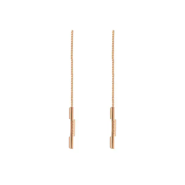 Gold Earrings Gucci Link to Love YBD66211500200U