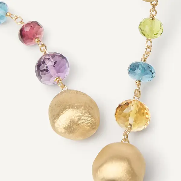 Gold Earrings Marco Bicego Africa OB1625 MIX02 Y