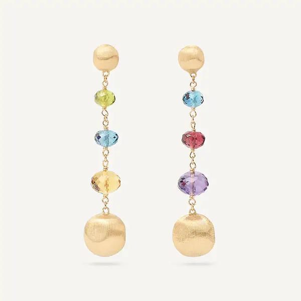 Gold Earrings Marco Bicego Africa OB1625 MIX02 Y