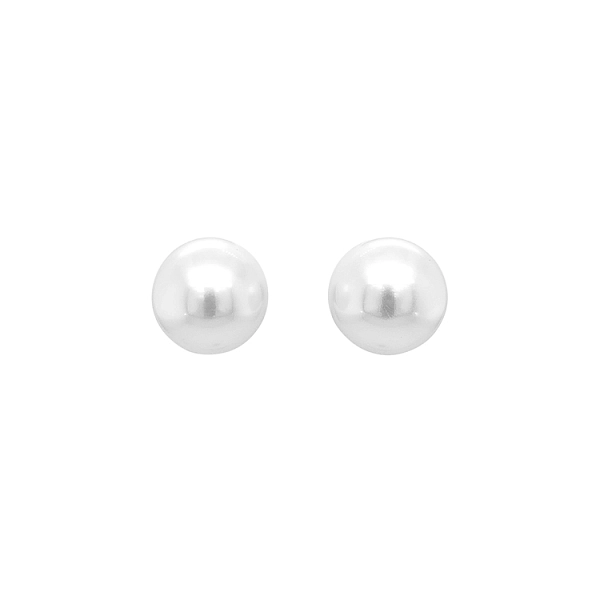 Gold Earrings Natural Pearls