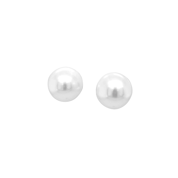 Gold Earrings Natural Pearls