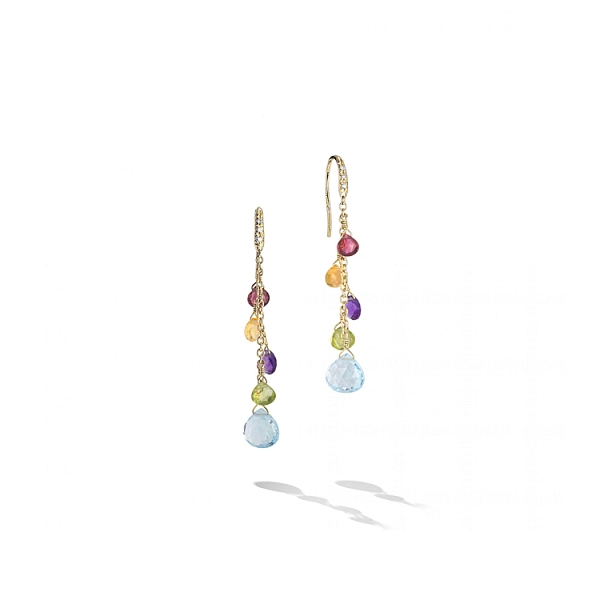 Gold Earrings Marco Bicego Paradise OB1743-AB MIX01T Y