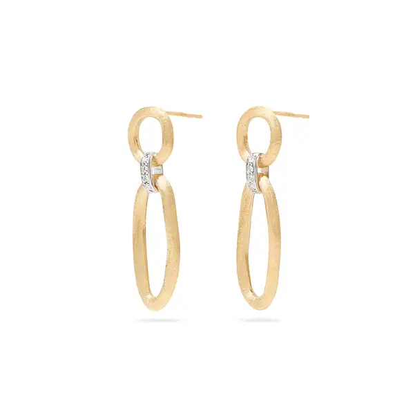Gold Earrings Marco Bicego Jaipur Link OB1811 B YW