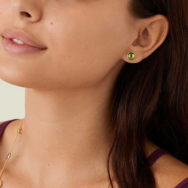 Gold Earrings Marco Bicego Jaipur OB957 PR01 Y