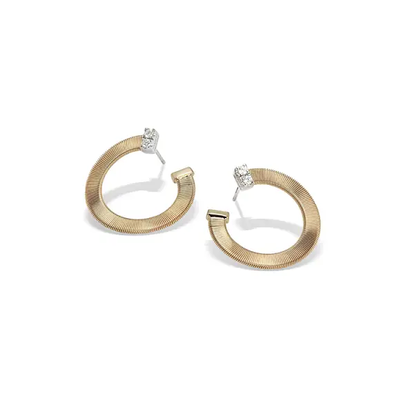 Gold Earrings Marco Bicego Masai OG376 B YW