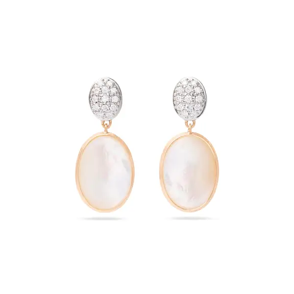 Gold Earrings Marco Bicego Siviglia OB1799-B MPW YW