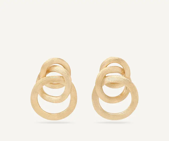 Gold Earrings Marco Bicego Jaipur Link OB938 Y