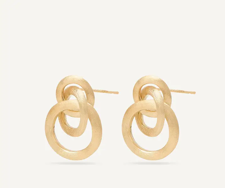Gold Earrings Marco Bicego Jaipur Link OB938 Y