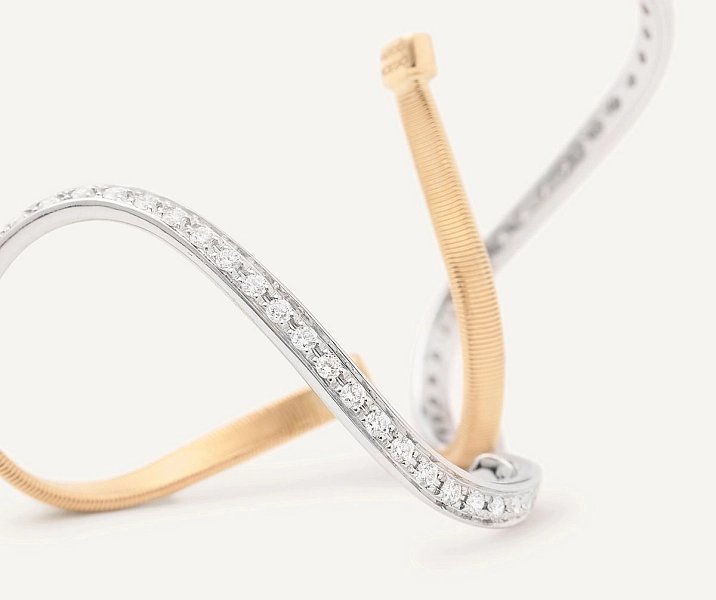 Gold Earrings Marco Bicego Marrakech OG404 B YW