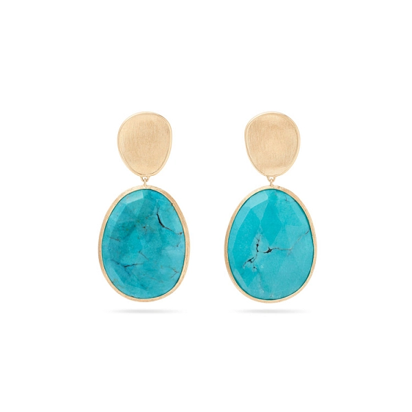 Gold Earrings Marco Bicego Lunaria OB1404 TUM01 Y