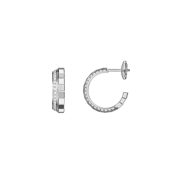 Gold Earrings Chopard Ice Cube 837008-1001