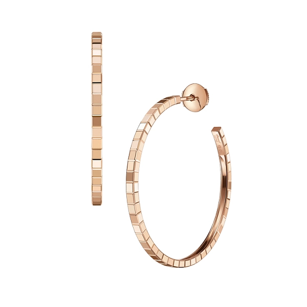 Gold Earrings Chopard Ice Cube 837702-5007