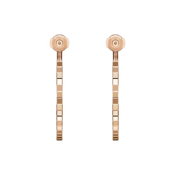 Gold Earrings Chopard Ice Cube 837702-5007