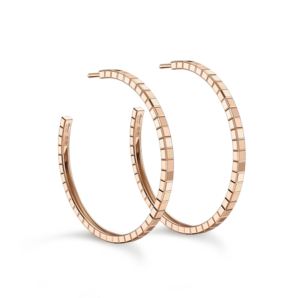 Gold Earrings Chopard Ice Cube 837702-5007