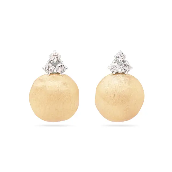 Gold Earrings Marco Bicego Afica OB1880 B YW Q6