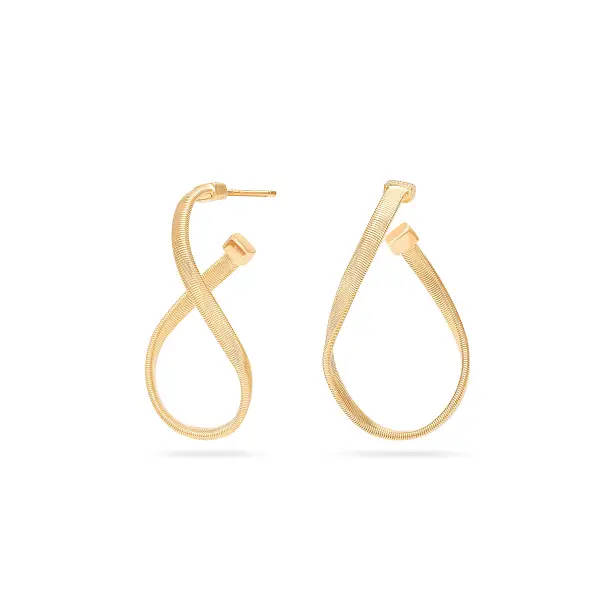 Gold Earrings Marco Bicego Marrakech OG404 Y 01