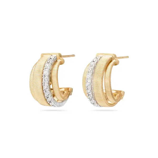 Gold Earrings Marco Bicego Masai OG413 B YW M5