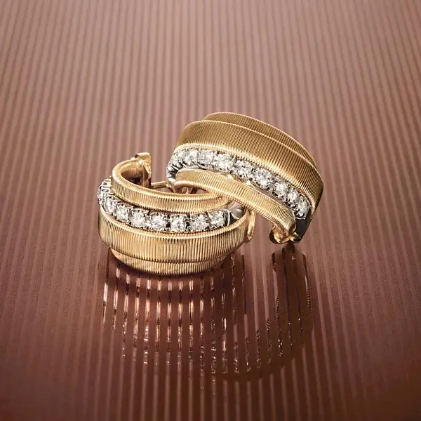 Gold Earrings Marco Bicego Masai OG413 B YW M5