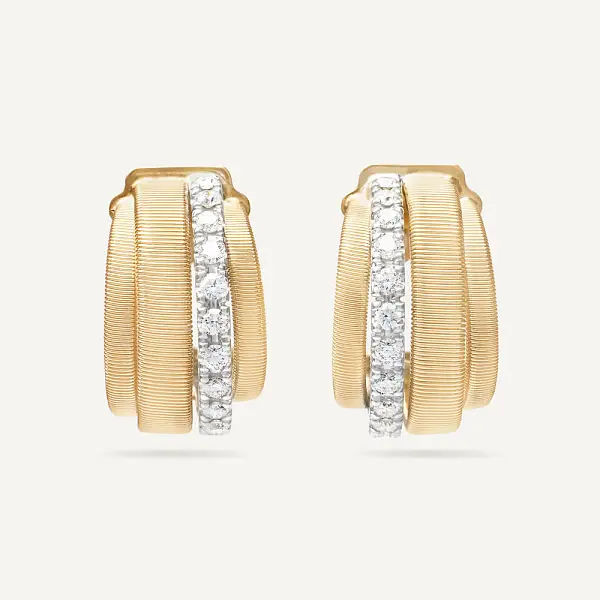 Gold Earrings Marco Bicego Masai OG413 B YW M5